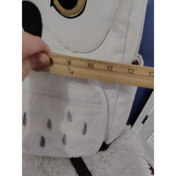 Bioworld Harry Potter Hedwig Owl Faux Leather School Backpack Bag - Picture 6 of 10